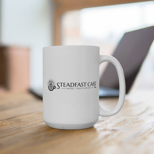 Steadfast Café 15oz Ceramic Coffee Mug