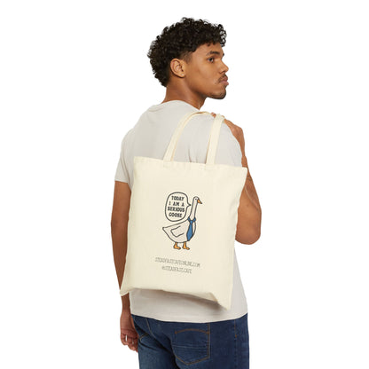 Silly Goose Canvas Tote Bag