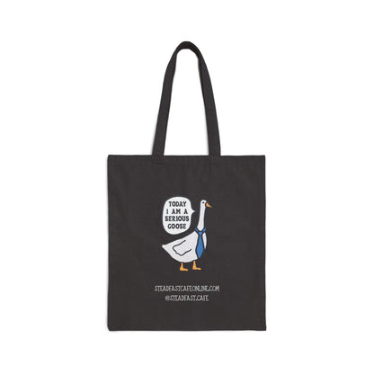 Silly Goose Canvas Tote Bag