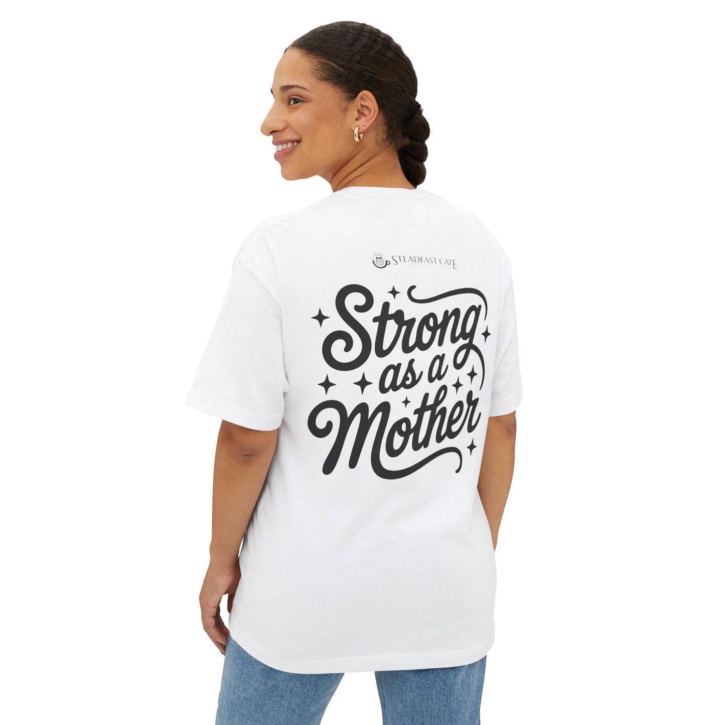 Strong as a Mother Tee — Women's Mother's Day Graphic T-Shirt