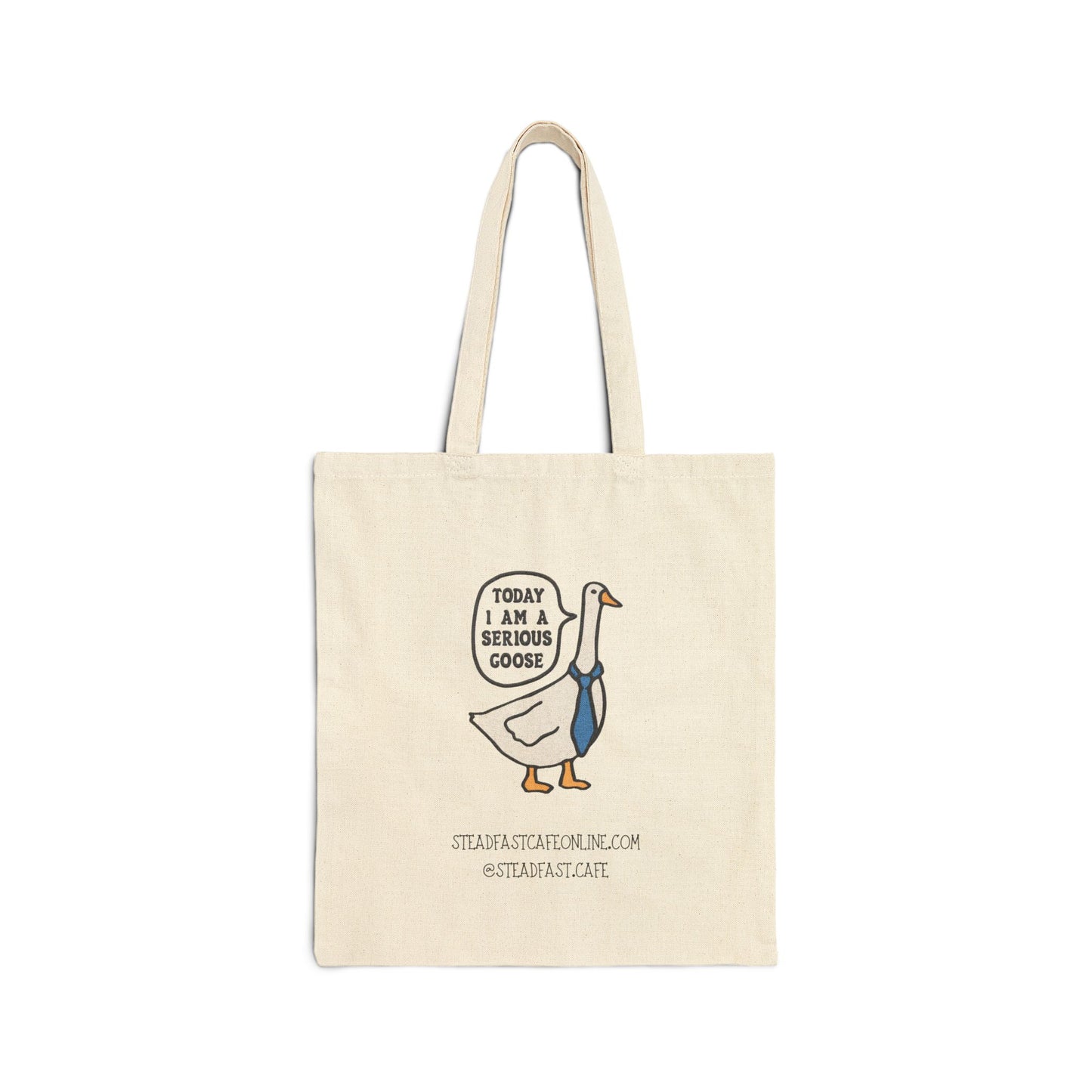 Silly Goose Canvas Tote Bag