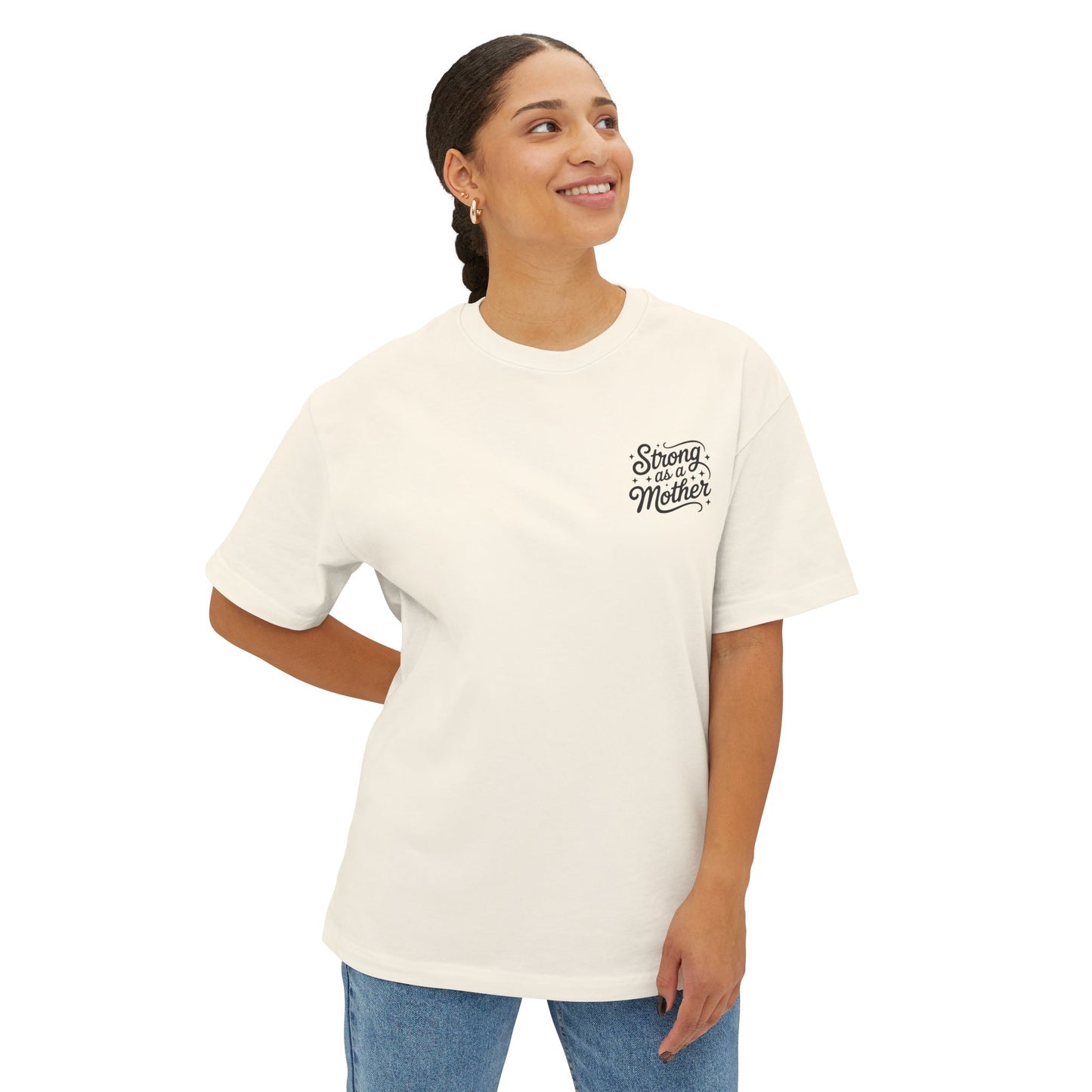 Strong as a Mother Tee — Women's Mother's Day Graphic T-Shirt