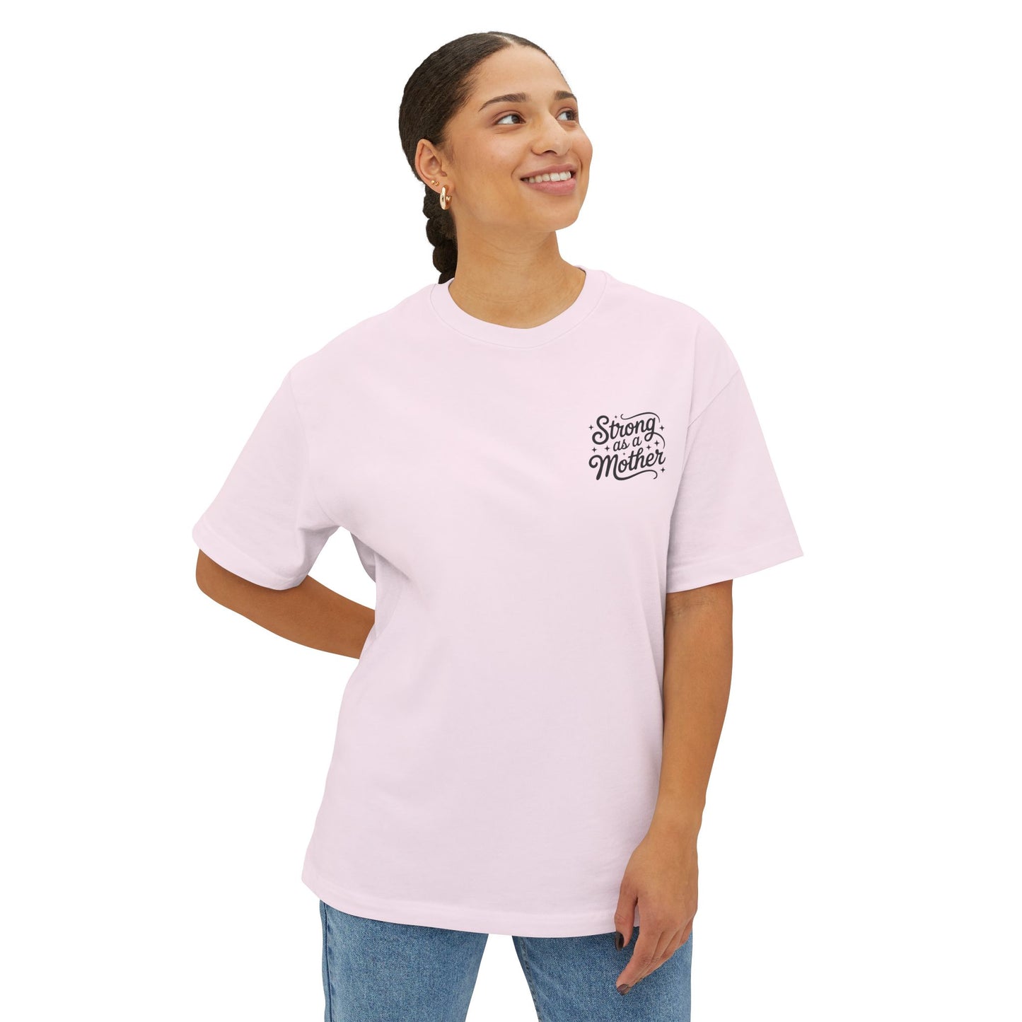 Strong as a Mother Tee — Women's Mother's Day Graphic T-Shirt