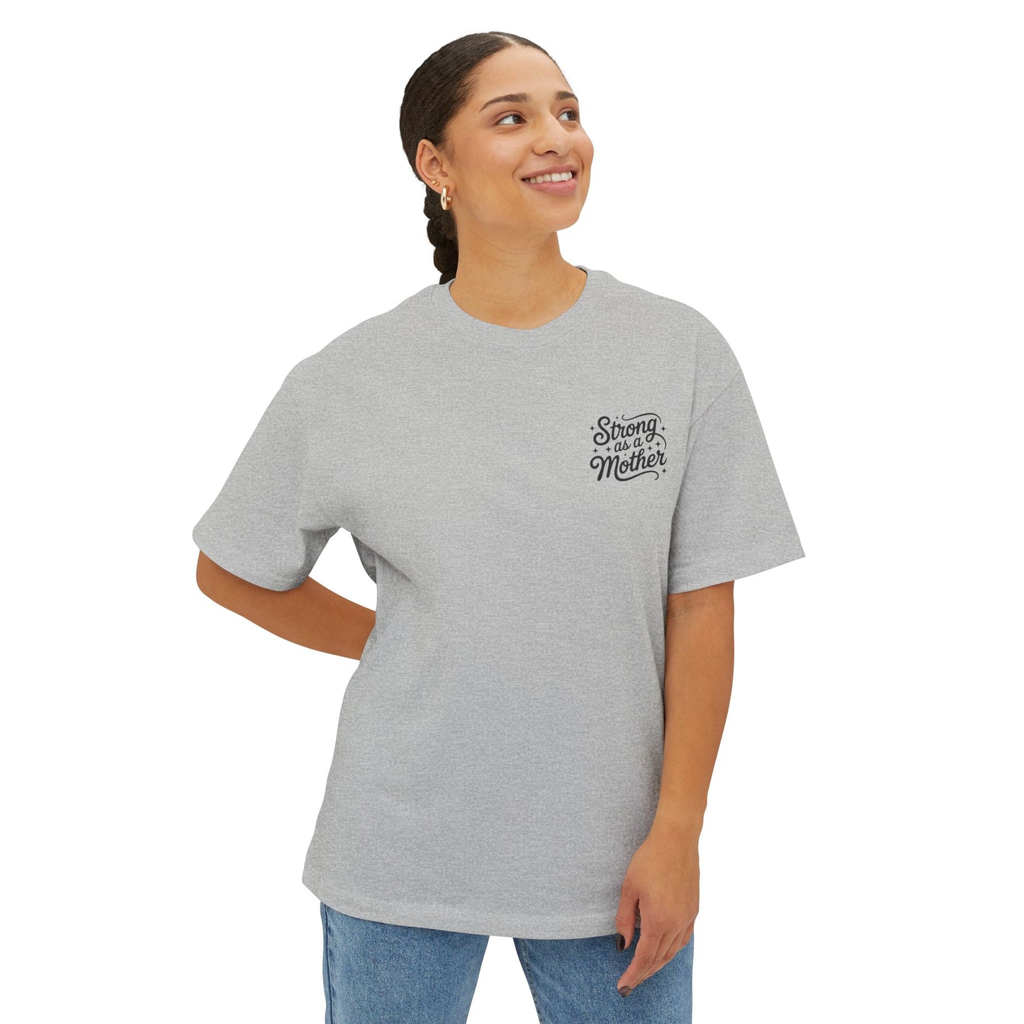 Strong as a Mother Tee — Women's Mother's Day Graphic T-Shirt