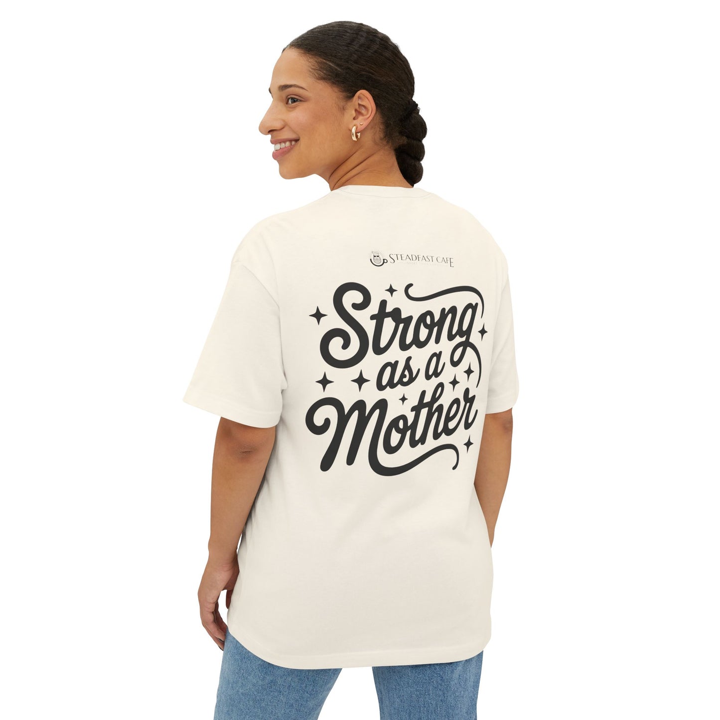 Strong as a Mother Tee — Women's Mother's Day Graphic T-Shirt