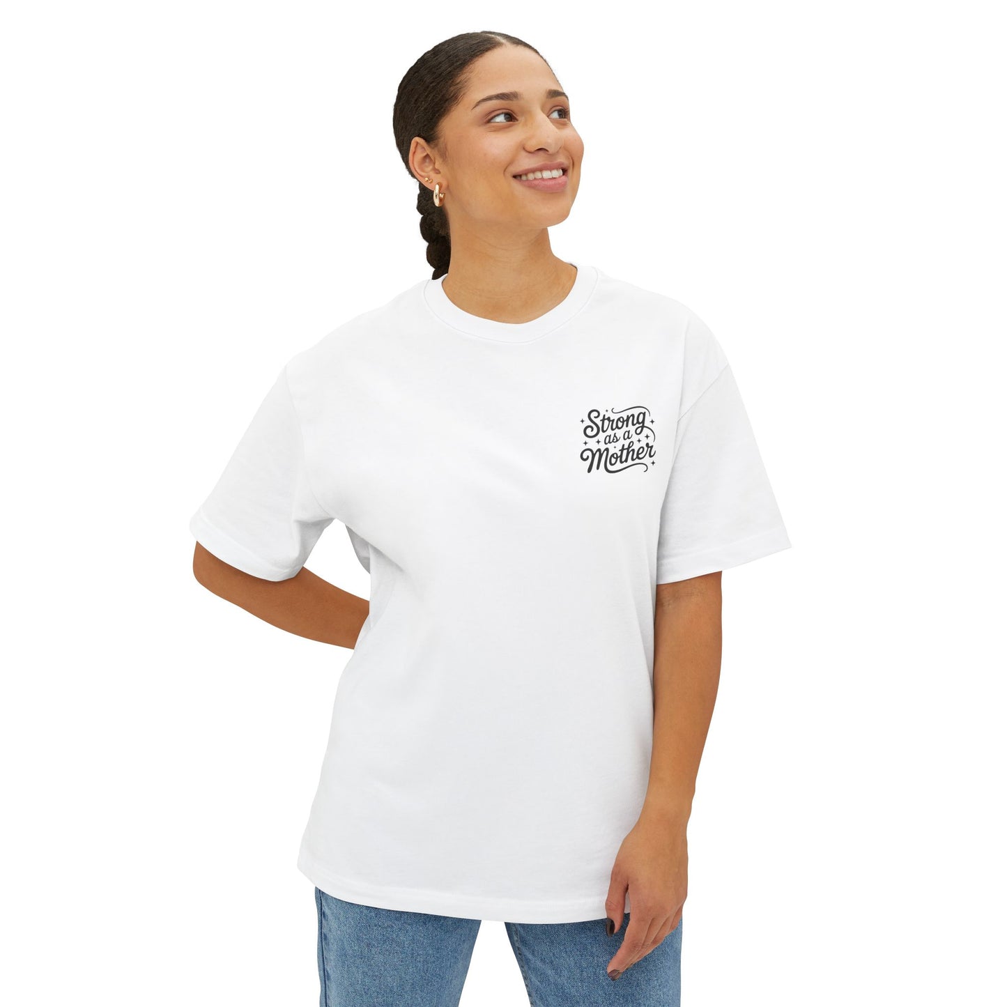 Strong as a Mother Tee — Women's Mother's Day Graphic T-Shirt