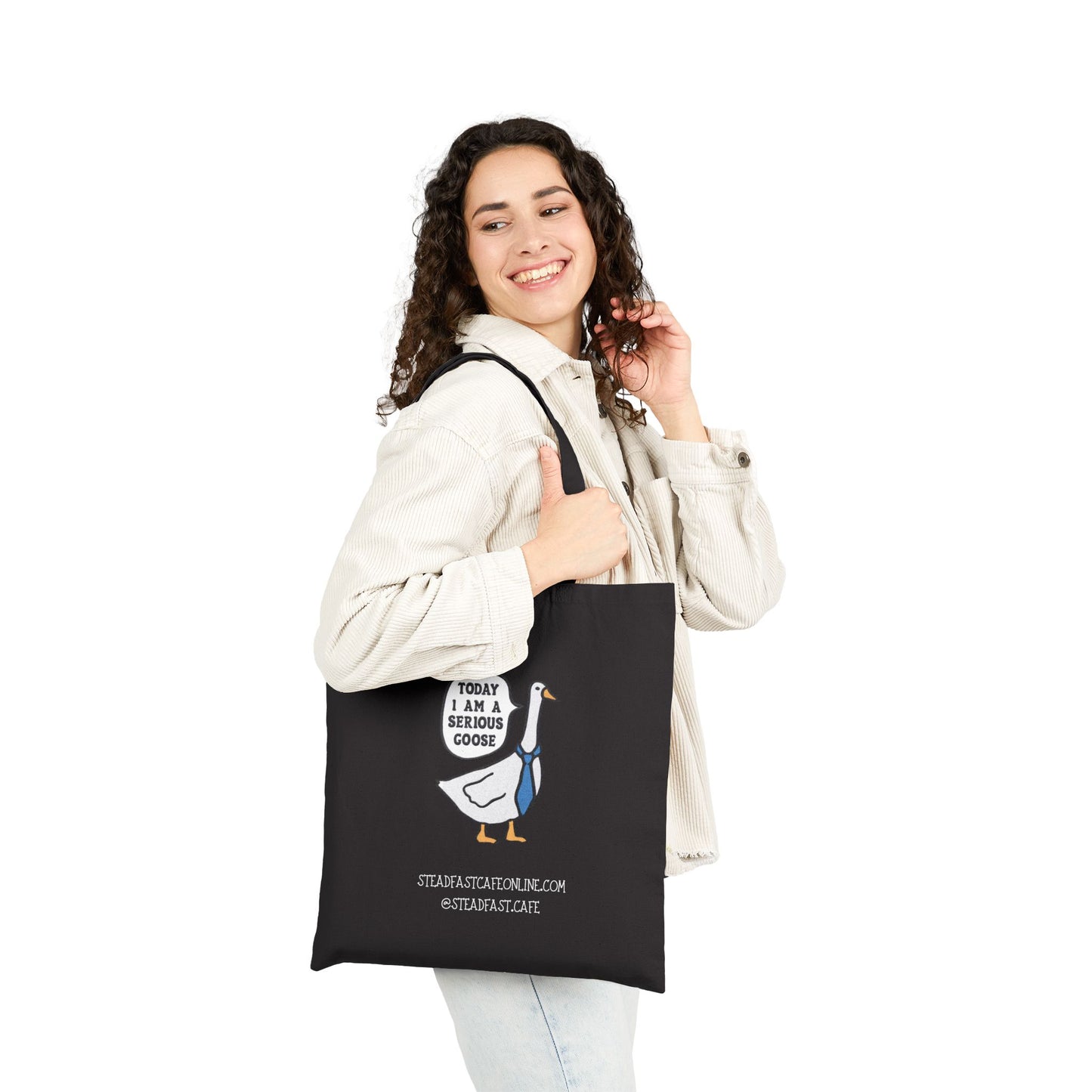 Silly Goose Canvas Tote Bag