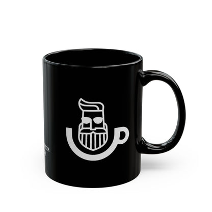 Stay Steadfast - Black Ceramic Coffee Cup
