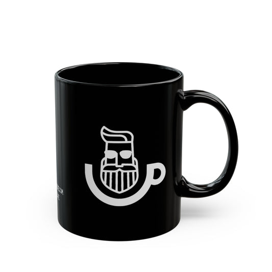 Stay Steadfast - Black Ceramic Coffee Cup